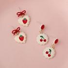 Strawberry / Cherry Acrylic Dangle Earring