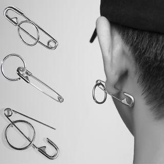 Safety Pin Stainless Steel Earring