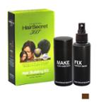 Hairsecret 360 - Hair Building Kit (medium Brown) Fibre (26g) + Hair Spray (100ml)