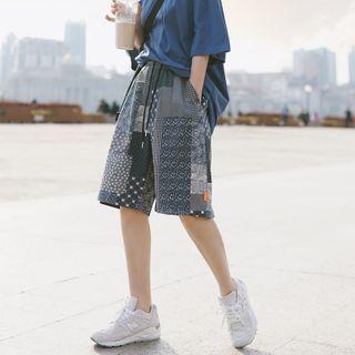 Pattern Panel Shorts
