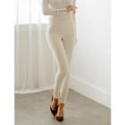 Zip-up Fleece-lined Pants