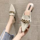 Pointy Chained Mules