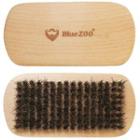 Wooden Beard Brush Rectangle - Beard Brush - Khaki - One Size