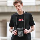 Mesh Mini Crossbody Bag Black - One Size