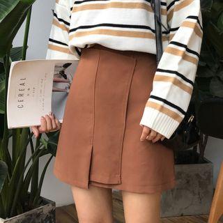Irregular Mini Skirt