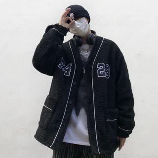 Number Embroidered Jacket