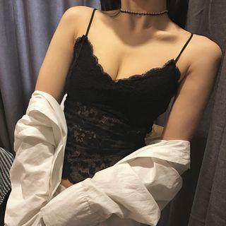 Open Back Lace Camisole
