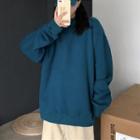 Plain Pullover / Straight-cut Pants