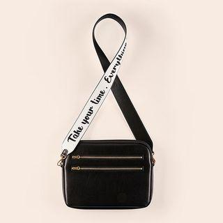 Mood Maker Letter / Check Bag Shoulder Strap