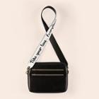 Mood Maker Letter / Check Bag Shoulder Strap