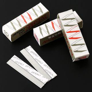 Eyebrow Razor Blade Set Of 10 - As Shown In Figure - One Size