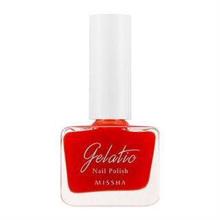 Missha - Gelatic Nail Polish (#rd02 Hot Sauce) 9ml