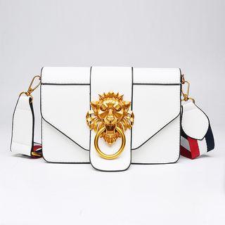 Lion Accent Crossbody Bag