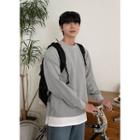 Drawcord-hem Oversized T-shirt