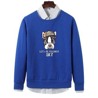 French Bulldog Round Neck Pullover