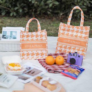Lettering Lunch Bag (various Designs)