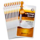 Wellderma - Red Snail Smooth Essential Mask 10 Pcs