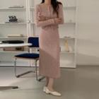 Set: Cropped Laced Cardigan + Long Skirt