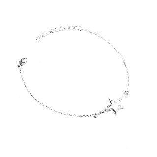 Cutout Star Anklet