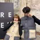 Fleece Padded Zip-up Vest
