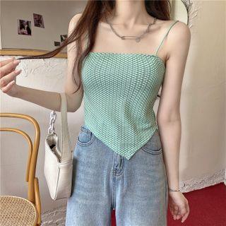 Printed Asymmetrical Camisole Top