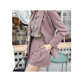 Belted Formal Shorts
