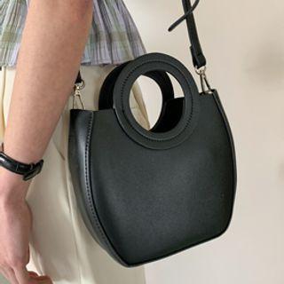Hoop-handle Tote Bag