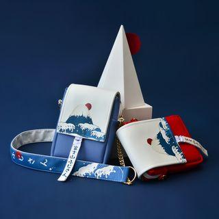 Mountain Graphic Crossbody Bag