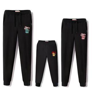 Family Matching Printed Sweatpants