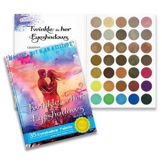 Rude  - Twinkle In Her Eyeshadows 35 Eyeshadow Palette - Book 1, 52.5g 52.5g