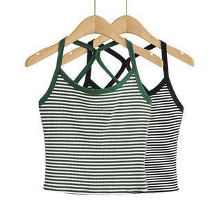 Striped Racerback Camisole Top