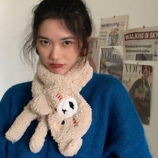 Bear Faux Fur Scarf