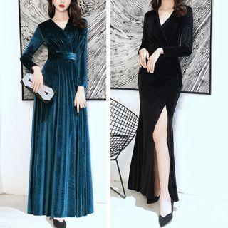 Velvet Cocktail Dress / Evening Gown (various Designs)