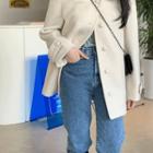 Single-breasted Boucle Jacket