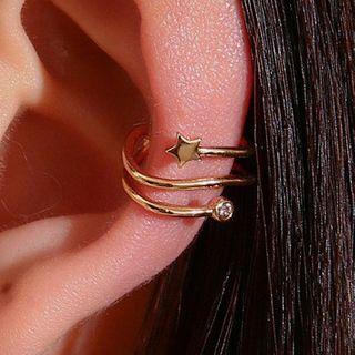 Star Layered Ear Cuff