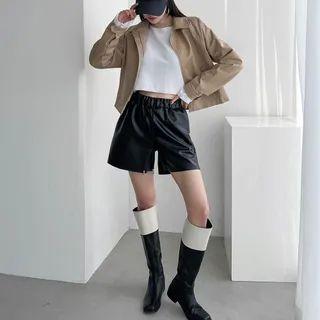 Raglan Hidden-zip Jacket