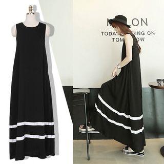 Sleeveless Tank Top Long Dress