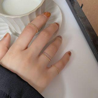 Plain Bead Ring