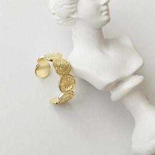 Coin Open Ring Gold - One Size