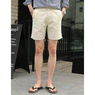 Band-waist Chino Shorts