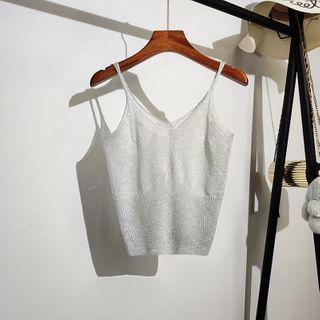 Silk Sleeveless Knit Top
