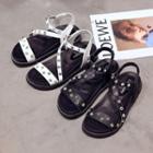 Platform Studded Sandals