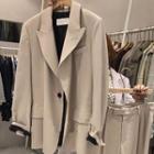 Set: Single Button Blazer + Dress Pants