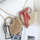 Straw Bag / Scarf / Set