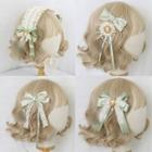 Lace Bow Hair Clip / Lolita Bonnet Hat / Headband / Choker
