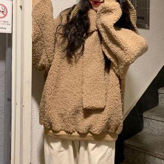 Fleece Pullover / Scarf