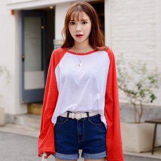 Loose-fit Raglan-sleeve T-shirt