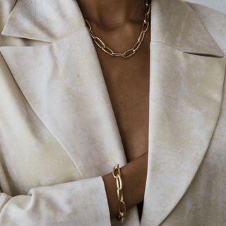 Chain Choker Necklace