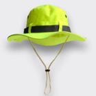 Plain Sun Hat Neon Green - One Size