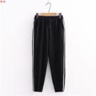 Striped High Waist Loose Fit Jogger Pants